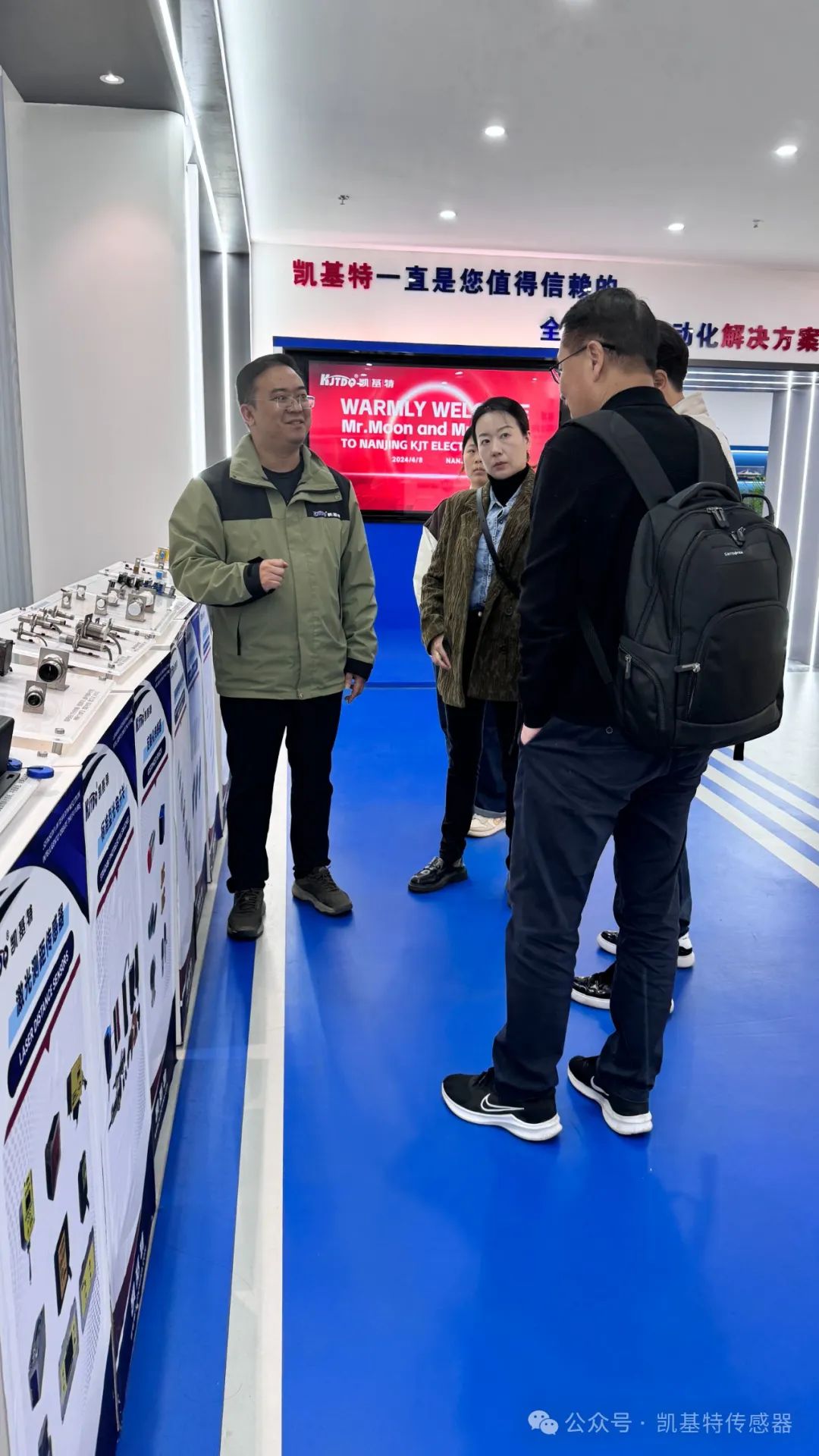 企業(yè)動態(tài) | 凱基特迎來美國客戶，共謀傳感器業(yè)務(wù)深入合作